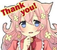 «Nyanmusu!» sticker set