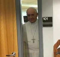«Creepy Pope @BigRedRidingHood» sticker set