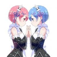 «re zero» sticker set
