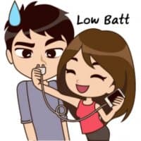 «Couple @InTheNameOfMoon» sticker set