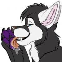 «Kenvey the Husky» sticker set