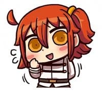 «漫画でわかるFGO» sticker set