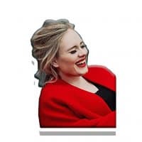 «Adele» sticker set