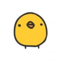 «chickadoodle» sticker set