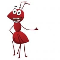 «Ant» sticker set