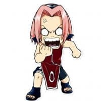 «naruto» sticker set