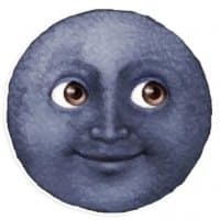 «SuperMoonFace» sticker set