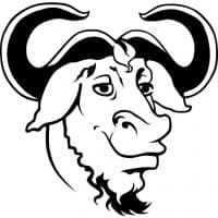 «GNU» sticker set