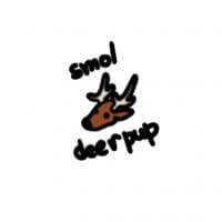 «Deerpup» sticker set