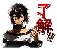«Nanbaka» sticker set