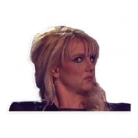 «BritneySpears» sticker set