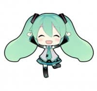 «Hatsune Miku @Nekosticker» sticker set
