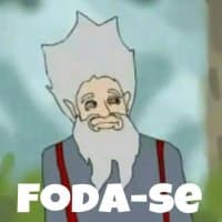 «Foda-se» sticker set