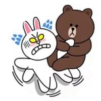 «Line» sticker set