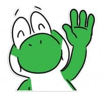 «Nishi Yoshis» sticker set