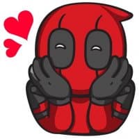 «Deadpool» sticker set