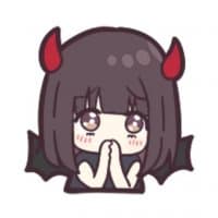 «Menhera-chan Emoji Vol. 7» sticker set