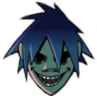 «Gorillaz» sticker set