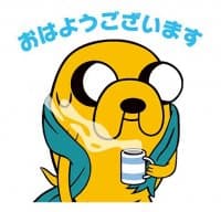 «Adventure Time Line» sticker set