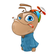 «Anthony Ant» sticker set