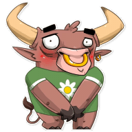 «Ringo the Bull» sticker set
