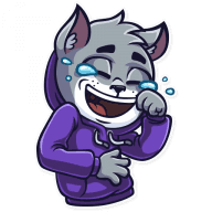 «Street Cat» sticker set