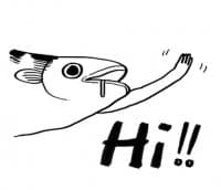 «uglyfish» sticker set